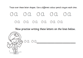 TES Phonics Does Handwriting - oa | Teaching Resources