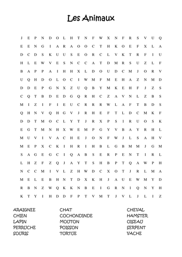 Pets Wordsearch | Teaching Resources