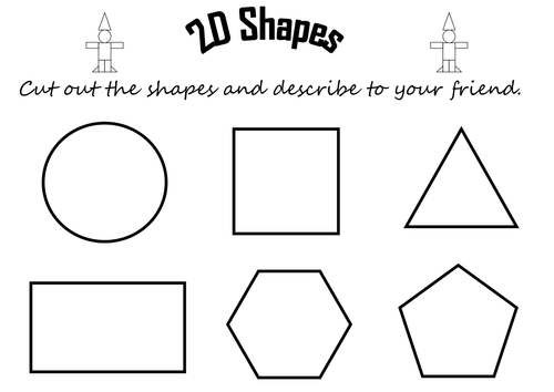 Cut out the shapes | Teaching Resources