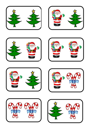 Christmas Dominoes | Teaching Resources