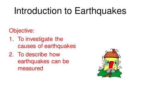 earthquakes and volcanoes | Teaching Resources