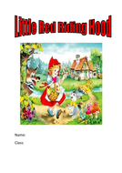 Little red riding hood printable story picture