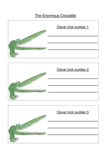 essay writing crocodile