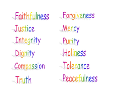 List of the beatitudes | Teaching Resources