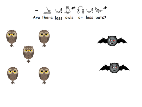 More or less activities | Teaching Resources
