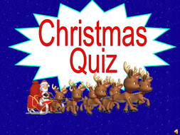 Christmas Quiz Teaching Resources