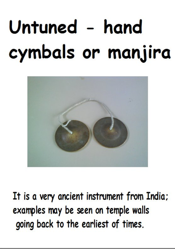 Music posters from from agogo to maracas | Teaching Resources