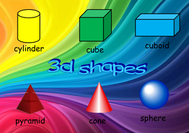 3d Shapes Word Mat Teaching Resources