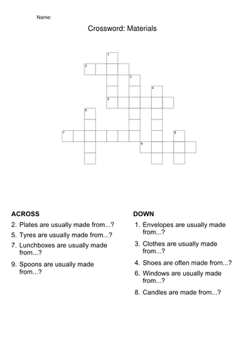 teaching assignment crossword