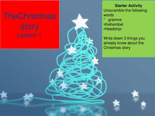 The Christmas Story | Teaching Resources