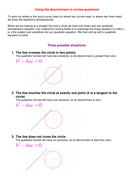 A level Maths C1: Circles resources - worksheets | Teaching Resources