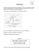 Inclined Planes | Teaching Resources