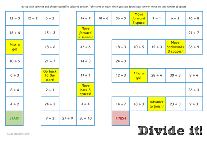 dividing board gamepdf