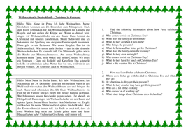 Weihnachten In Deutschland Teaching Resources