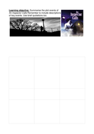 An Inspector Calls: plot summary/storyboard task | Teaching Resources