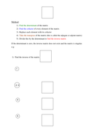 Inverse of a 3 by 3 Matrix | Teaching Resources