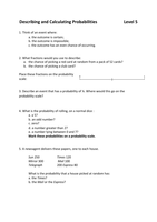 Worksheet Describing_and_calculating_probabilities_levle_5[1].doc (482