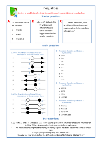 gcse maths worksheets with answers