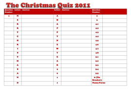 Christmas Logo Quiz 2011 | Teaching Resources