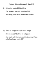 lesson 3.5 problem solving answer key