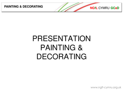 Painting And Decorating Teaching Resources