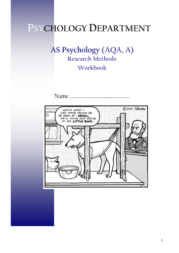 research methods work booklet