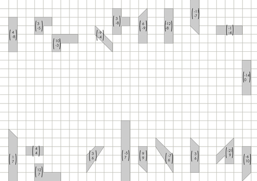 Maths: Transformations - translations jigsaw | Teaching Resources
