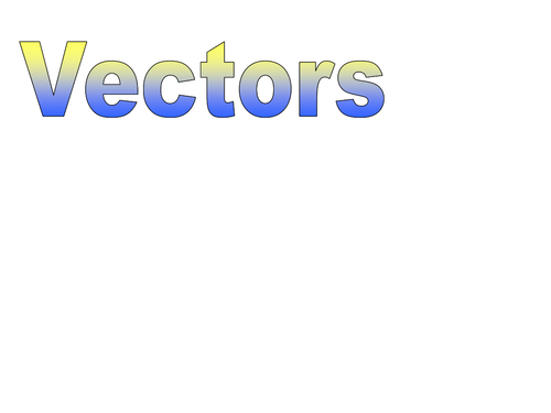 Vector notation - intro to translations.ppt