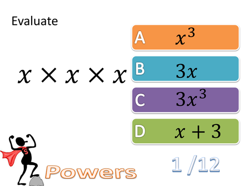 Rules of Powers - GCSE Revision PowerPoint | Teaching Resources