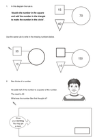 Year 6 Maths SATS QUESTIONS 2 - 20 grouped topics by Govinderfan - UK