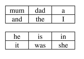 First 100 High Frequency Words Flashcards Teaching Resources