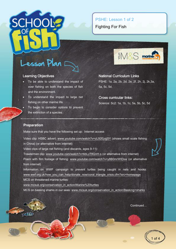 Fishing Sustainably | Teaching Resources