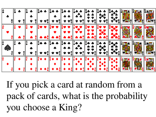 how to solve card probability problems