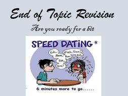 Speed Dating by MarionMcNamee - Teaching Resources - Tes