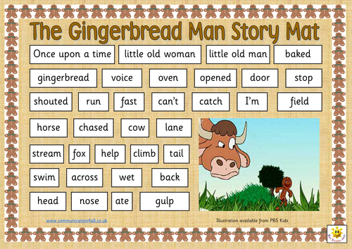 The Gingerbread Man Traditional Tales Collection Teaching Resources