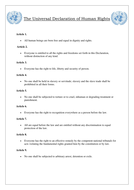 Human Rights by Kittyhime - Teaching Resources - Tes