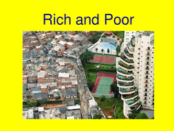 Rich and Poor | Teaching Resources