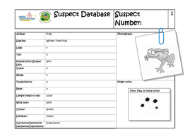 Branching Databases and Animal Detectives 7 | Teaching Resources