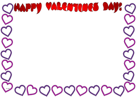 Happy Valentines Day Borders (Landscape) | Teaching Resources