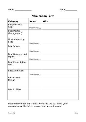 Master Slides - One Slide to Rule them all! | Teaching Resources