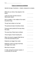 Types Of Sentences Worksheet | Teaching Resources