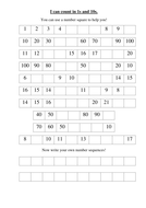 Counting in 1s and 10s | Teaching Resources