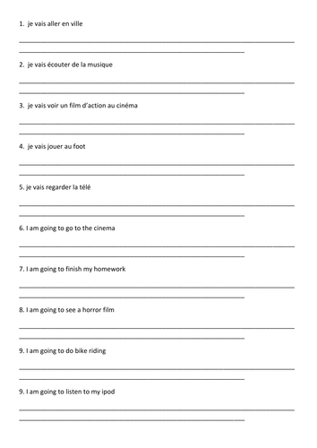 future tense simple lesson 1 teaching resources