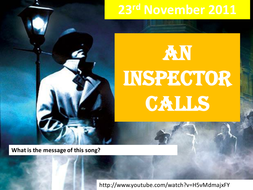 An Inspector Calls Opening Lesson | Teaching Resources