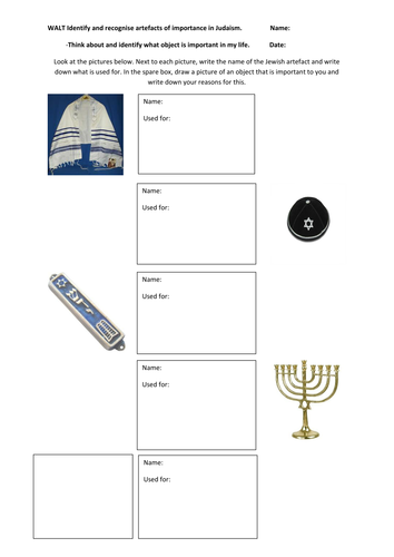 ks2 judaism worksheets