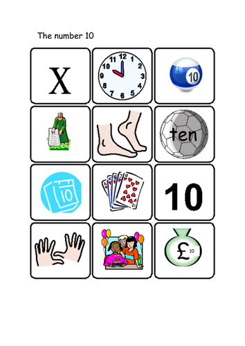 The number 10 | Teaching Resources