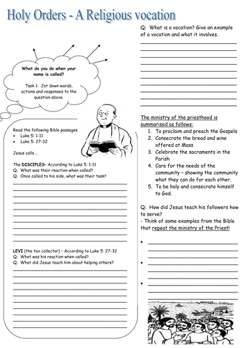 Seven Sacraments For Kids Worksheets | Kids Matttroy