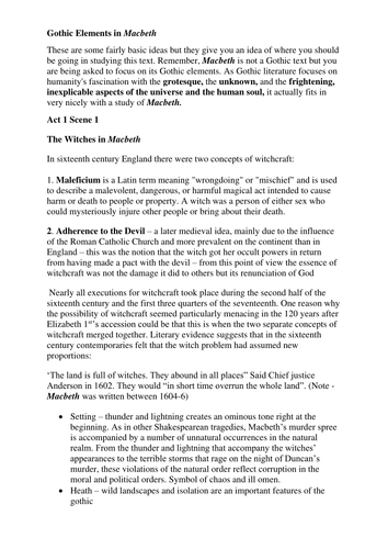 Macbeth creative writing tes 07 picture