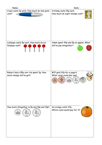 maths problem solving activities ks1