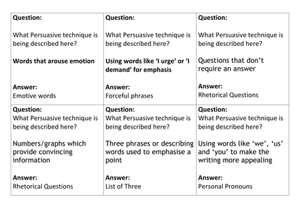 Printables Persuasive Techniques Worksheets persuasive techniques in essays essay
